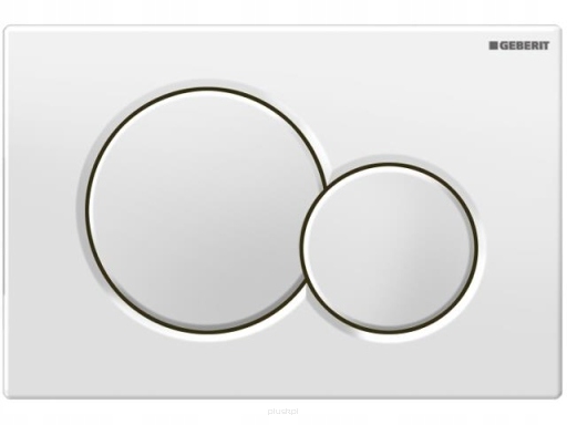 Geberit Sigma01 tlačítko wc 115.770.11.5 bílé pro splachovač UP320