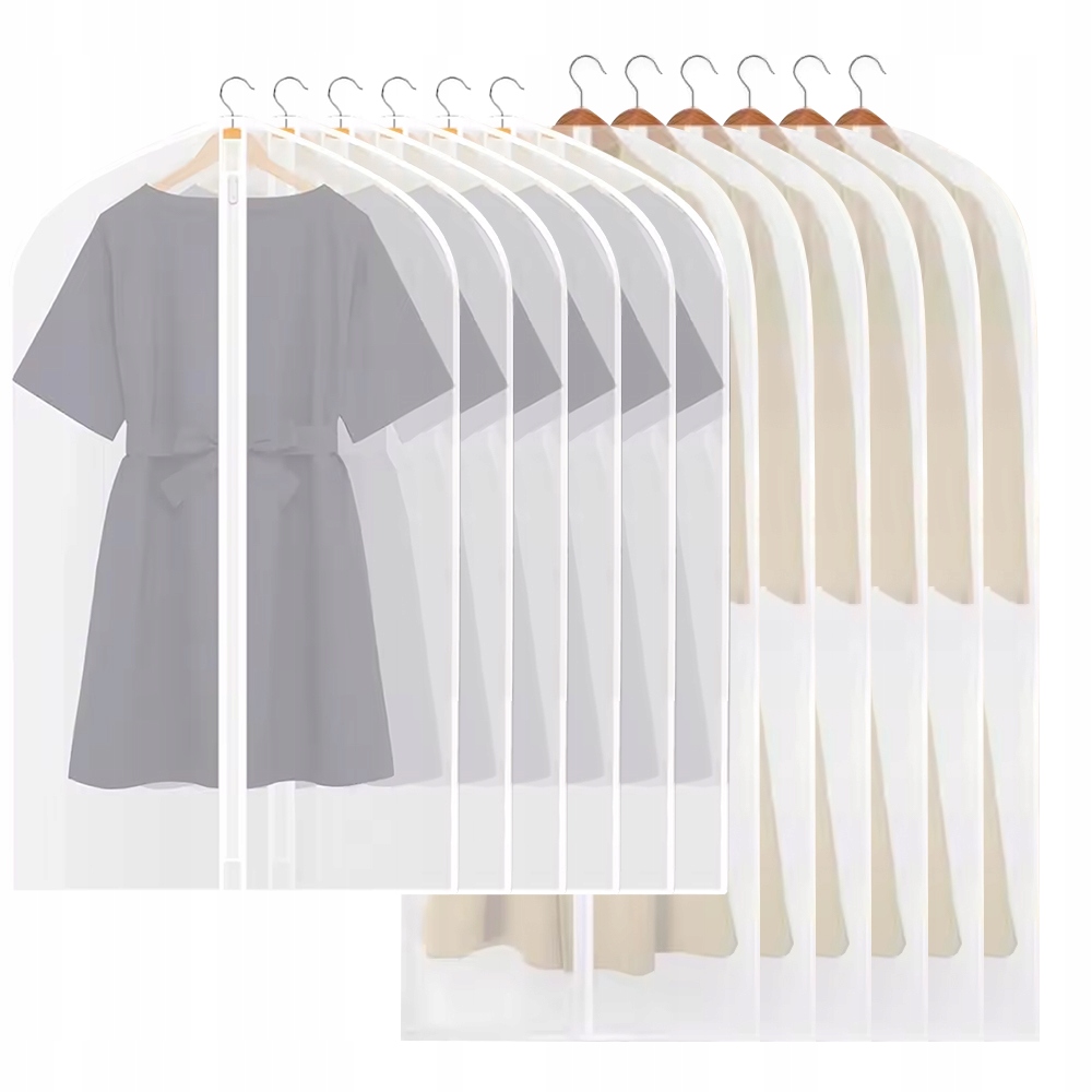 Levně 12-DÍLNÁ Sada Podprsních Sáčků Na Oblečení 60*100 CM A 60*120 CM