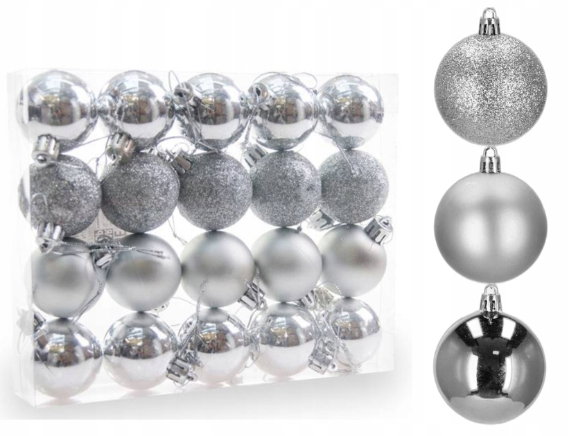 

Bombki plastikowe Cukierki 4cm 20szt