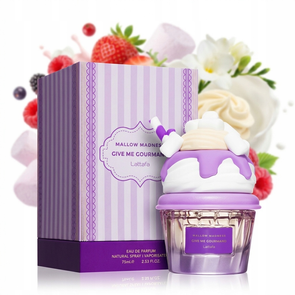 Lattafa Give Me Gourmand Mallow Madness parfémovaná voda ve spreji 75 ml