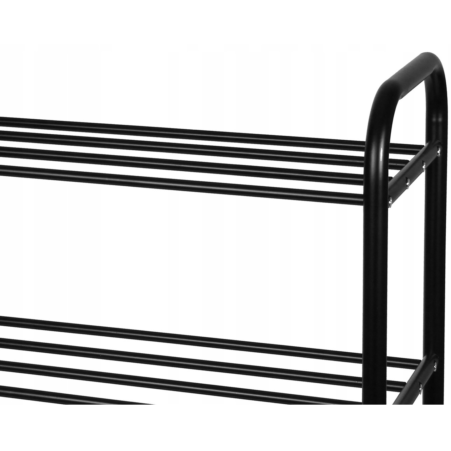 PÓŁKA METALOWA REGAŁ STOJAK ORGANIZER NA BUTY OBUWIE SZAFKA 3 POZIOMY Szerokość mebla 65 cm