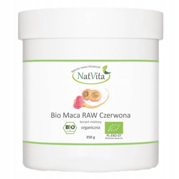 

Maca czerwona Bio 250g