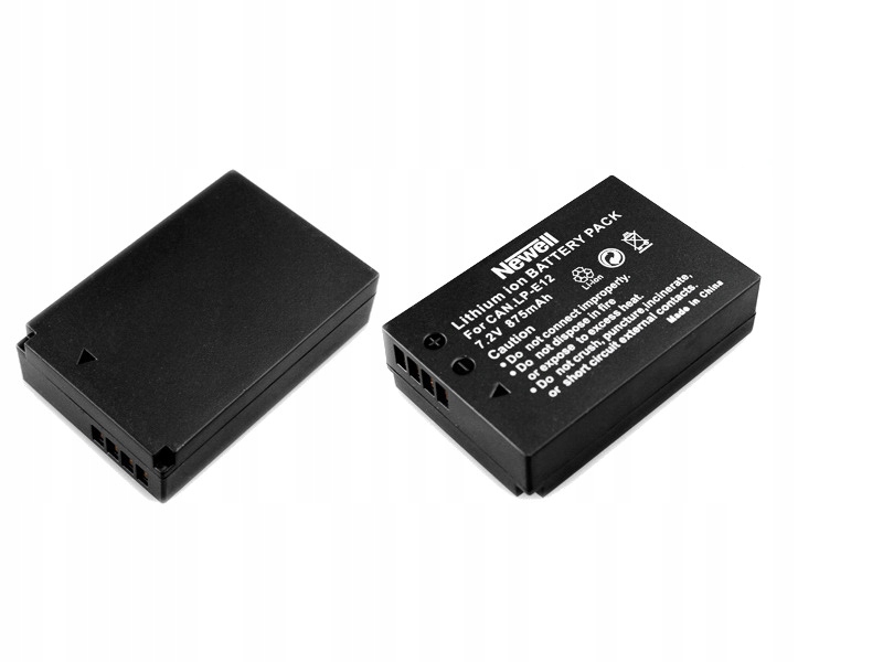 

Akumulator Newell 875 mAh do Canon LP-E12