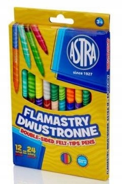 

Flamastry dwustronne 12 sztuk