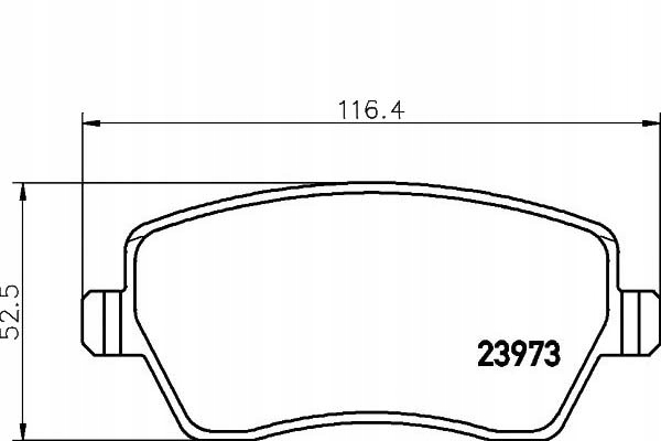 Textar Brzdové Destičky Renault Přední Clio 05-/KANGOO 0 Asistent řidiče #28