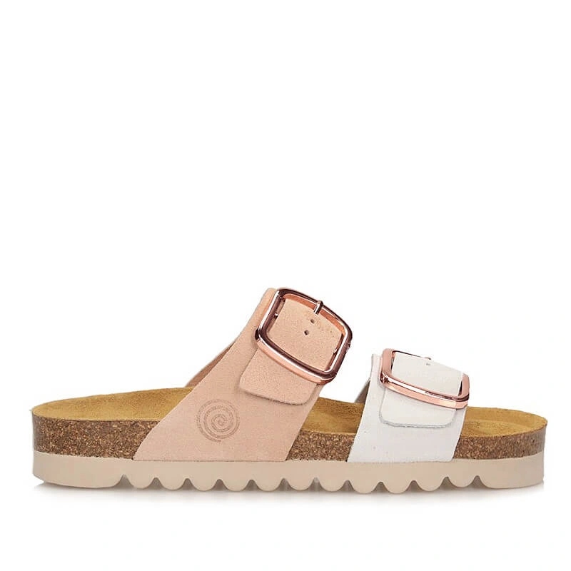 Dámské Nazouváky Dr. Brinkmann 700924-42 růžovo-bílé