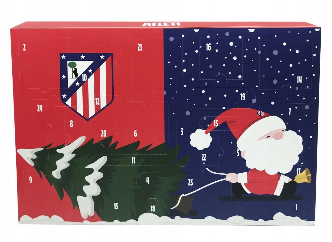 Адвент-календарь Atletico Madrid, 24 сюрприза в символике клуба — фото 4