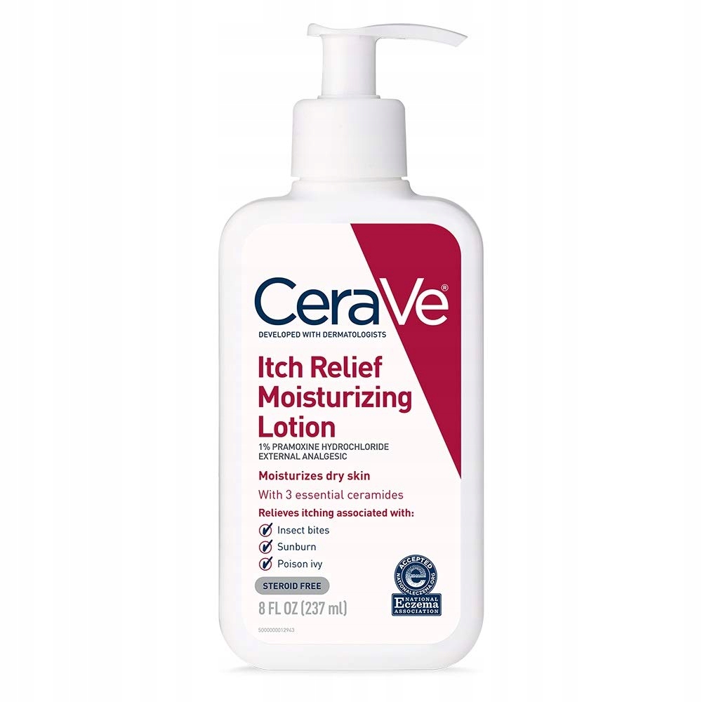 CeraVe Itch Relief nawilżający balsam łagodzący swędzenie 237 ml