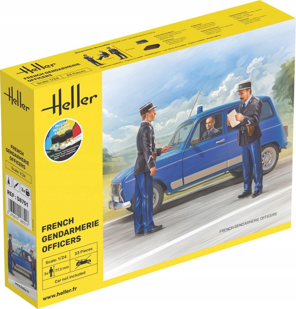 Francouzští četníci 1:24 Heller 58751