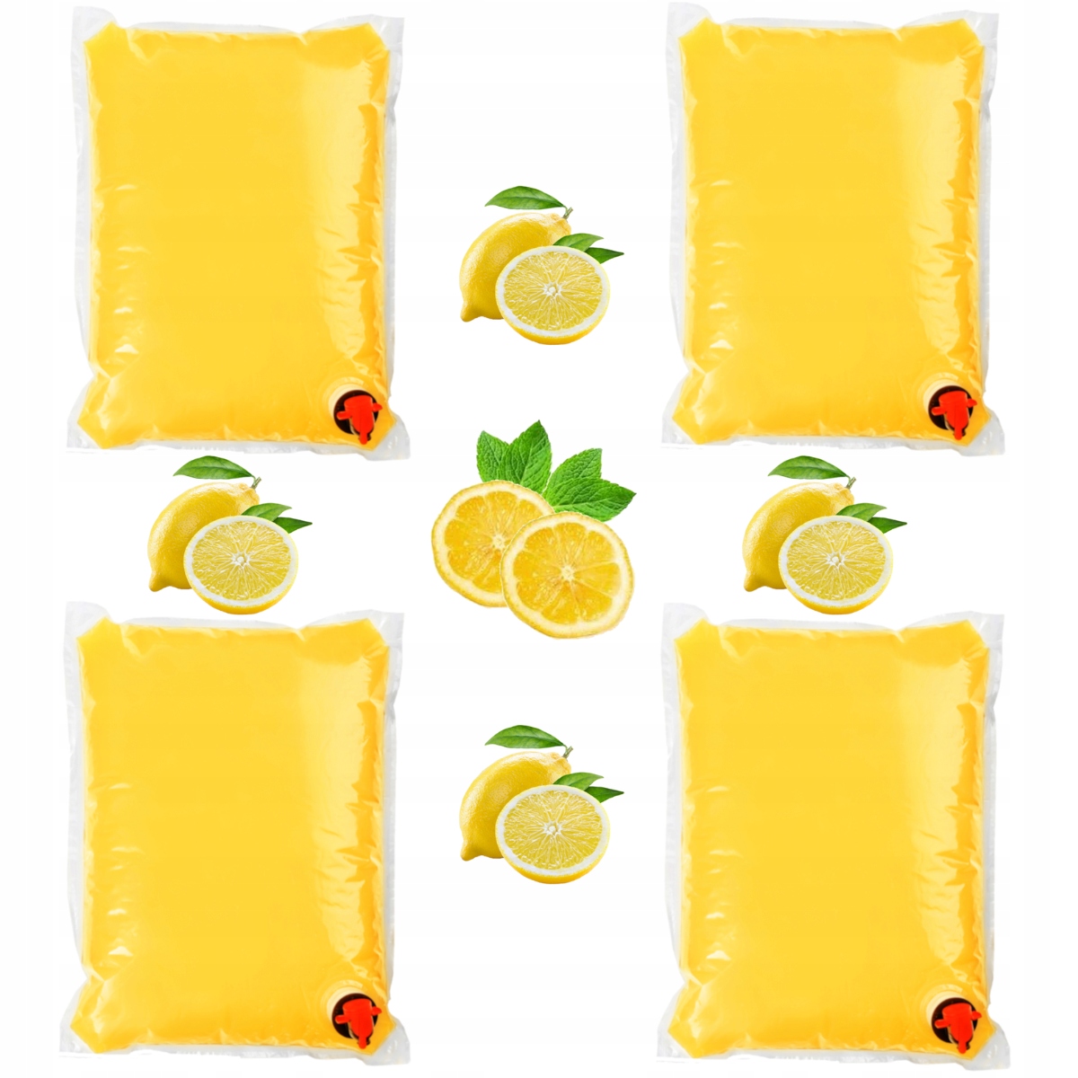 Sok z cytryny Cytryna 100% 4x5L