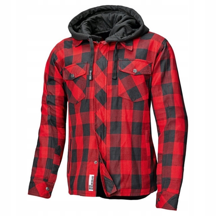 Held Lumberjack II flanelová košeľa s chráničmi, červená/čierna, vel.XL