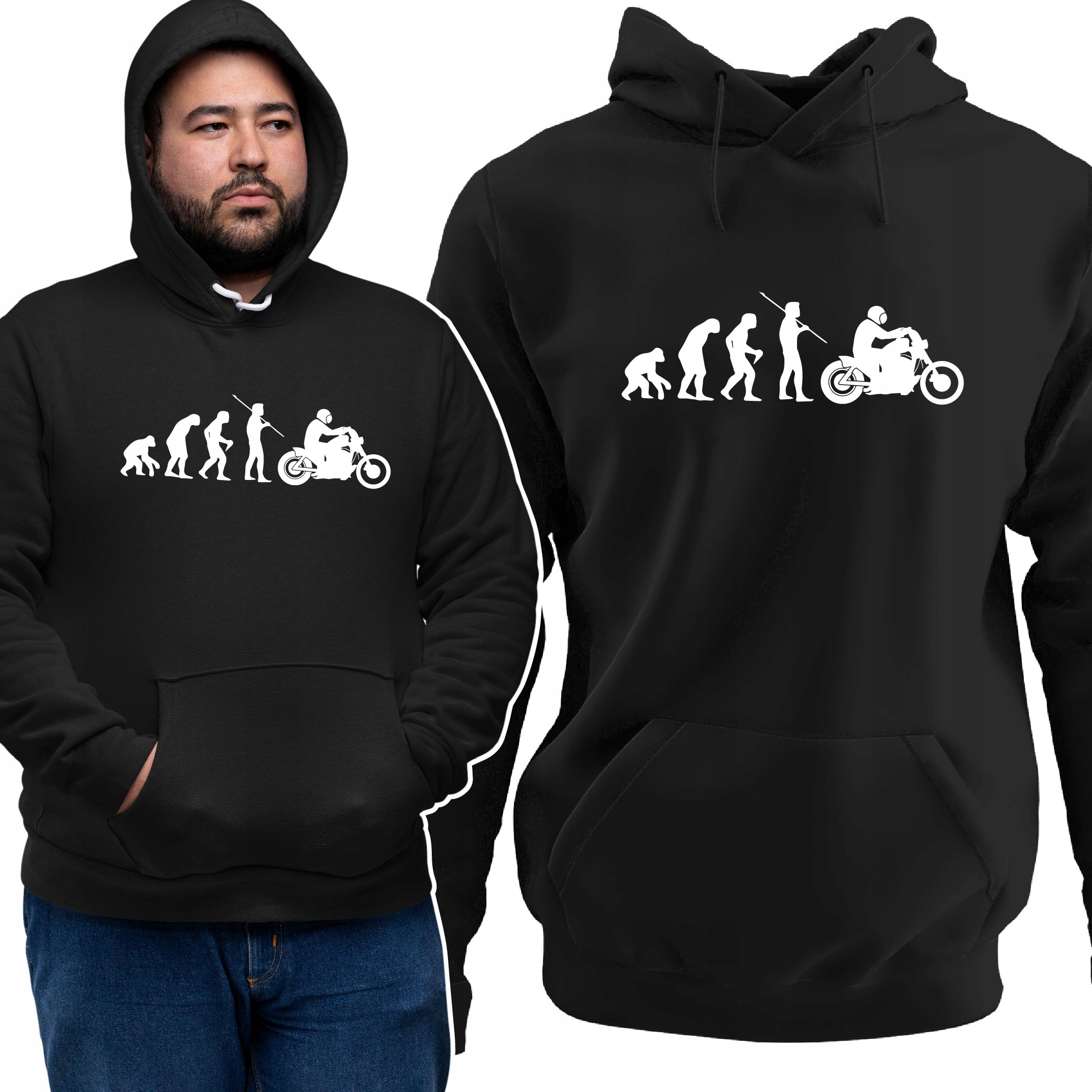 

Bluza Z Kapturem Dla Harleyowca Motocyklisty Moto