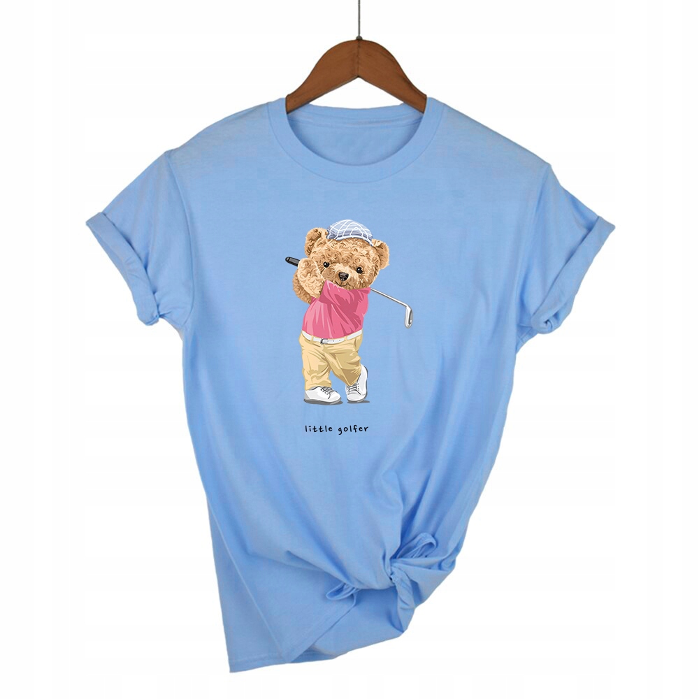 

Modna Koszulka Damska Blue Teddy Miś M