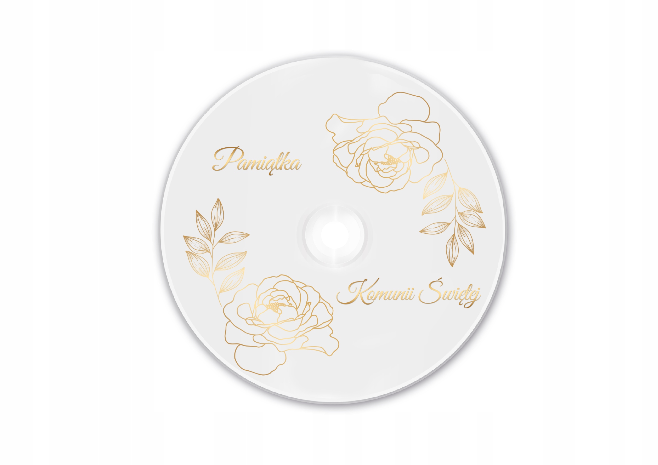 

Płyta DVD z nadrukiem pamiątka Komunii Świętej2