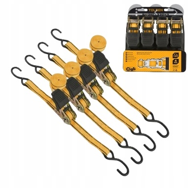 

Taśmy Pasy Do Mocowania Ładunku 25 MM x 5 M 4 Szt.