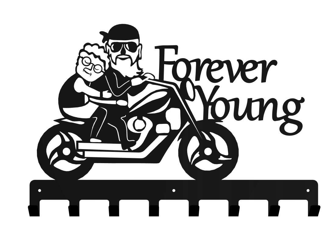 

Wieszak Na Ubrania Ręczniki Forever Young Loft
