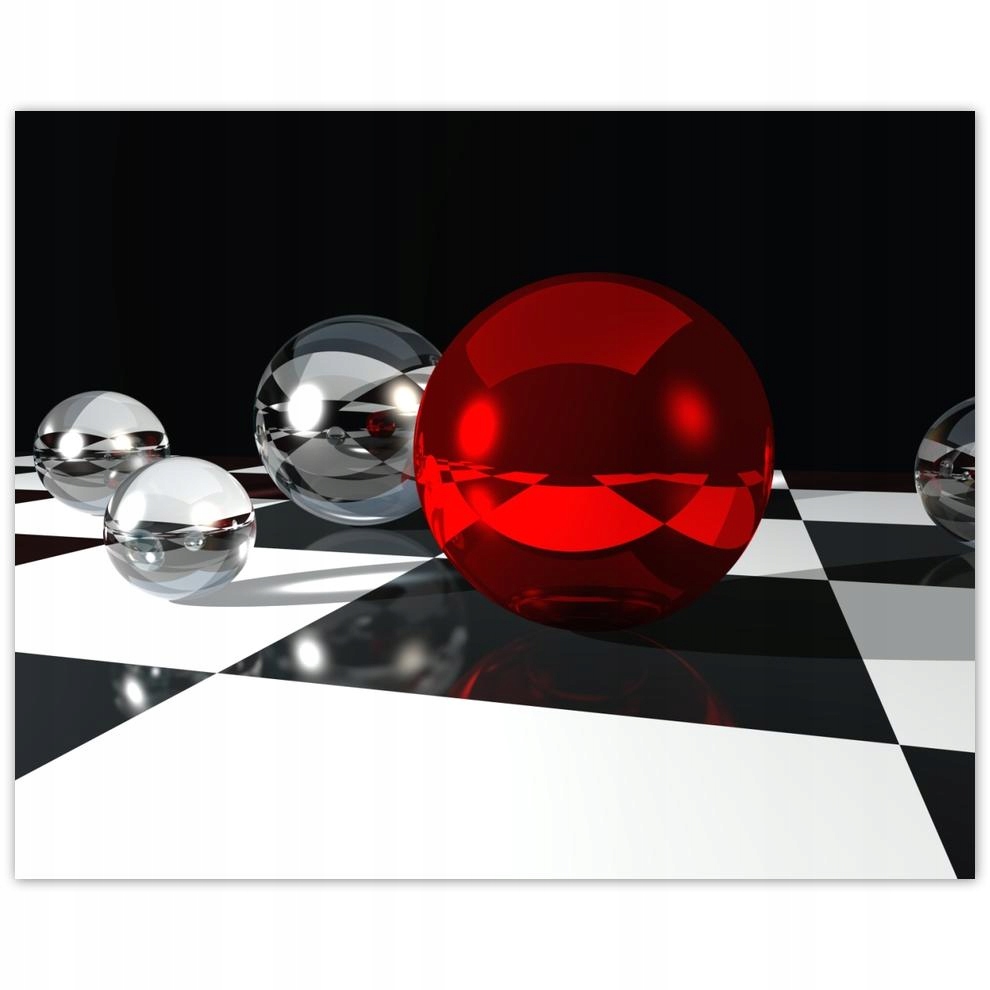 

Plakat 50x40 Kulki na kracie