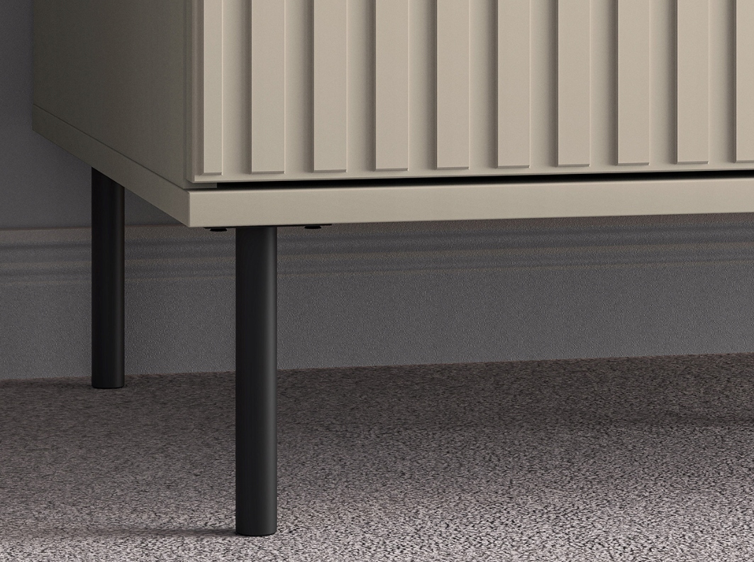 Stolik Kawowy Ryflowany 1SZ 100 cm Kaszmir ZOFIA ML Typ stolik kawowy