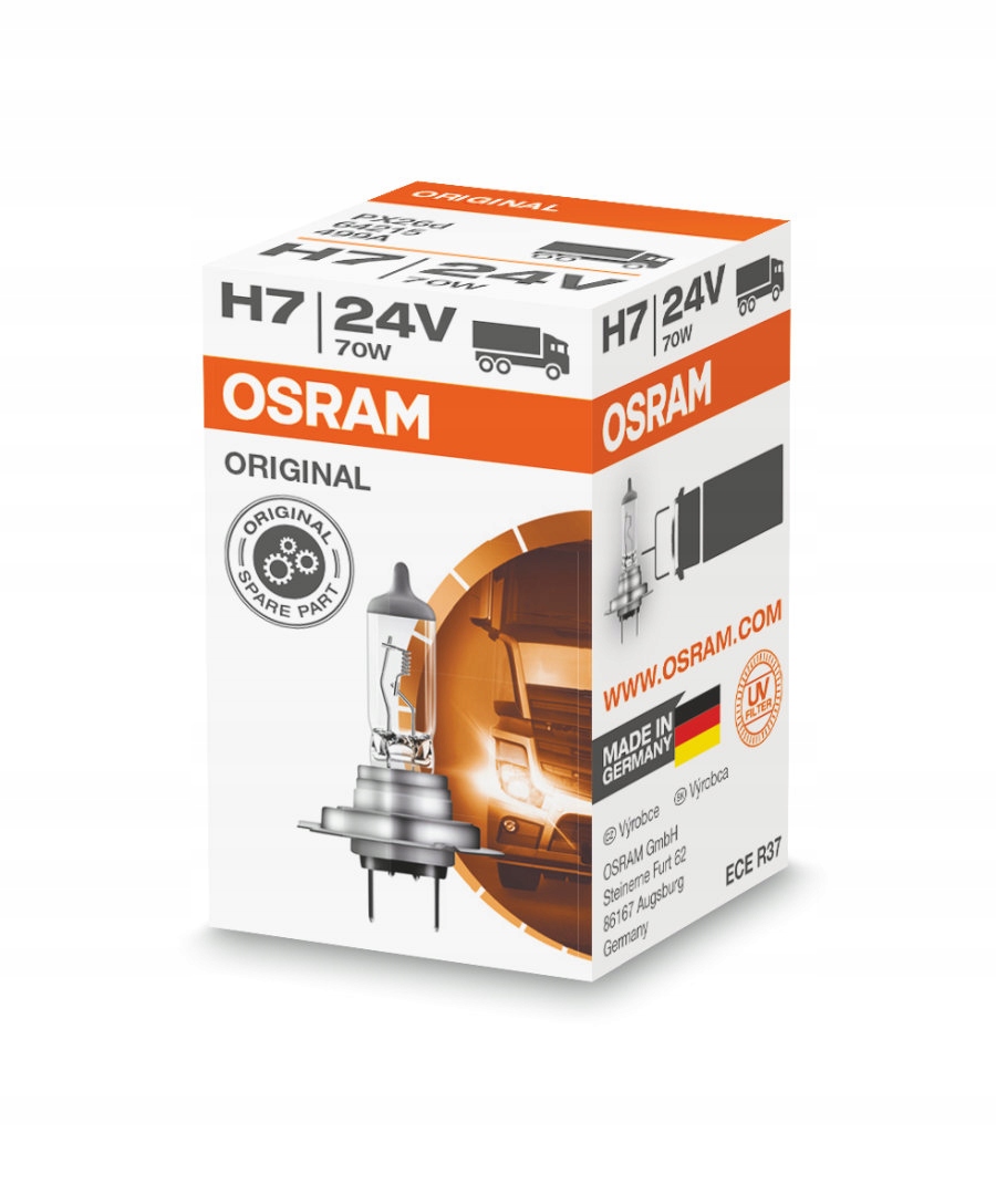

Osram żarówka H7 24V 70W PX26D Original 1 szt.
