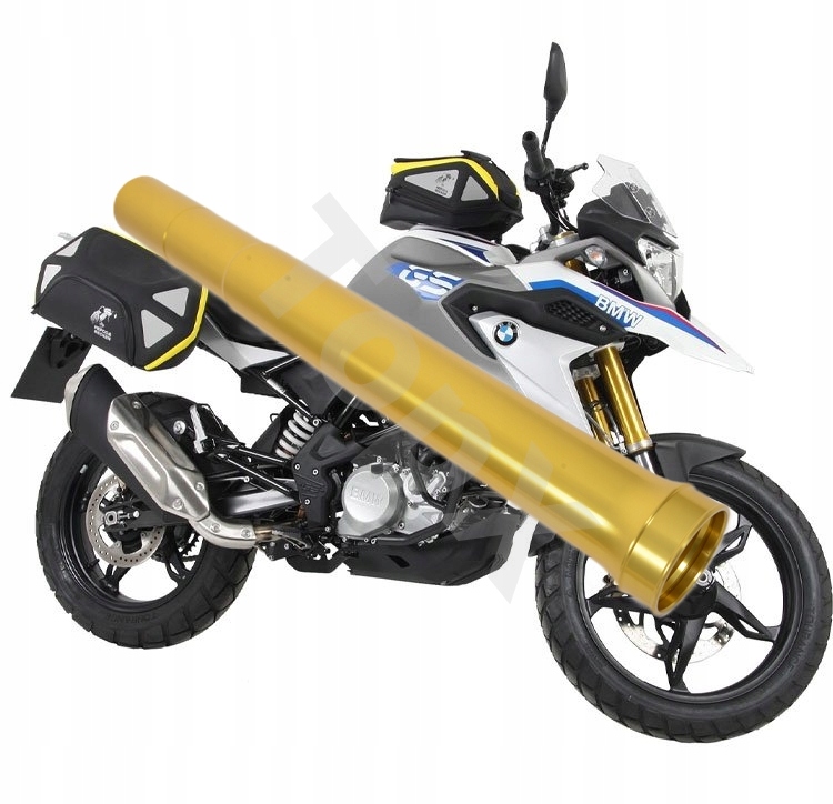TopX Goleń Trubka laga tlumič Odpružení Bmw G 310 Gs R 17+ 1 Ks