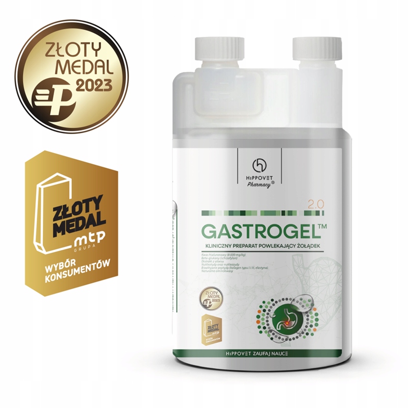 Hippovet Pharmacy Gastrogel 1,2 L New 2.0 dla koni wrzodowych