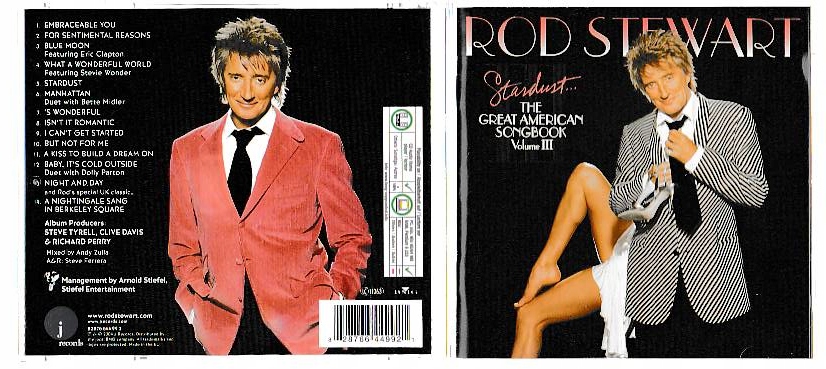 Płyta CD Rod Stewart Stardust Great American Songbook 3________________