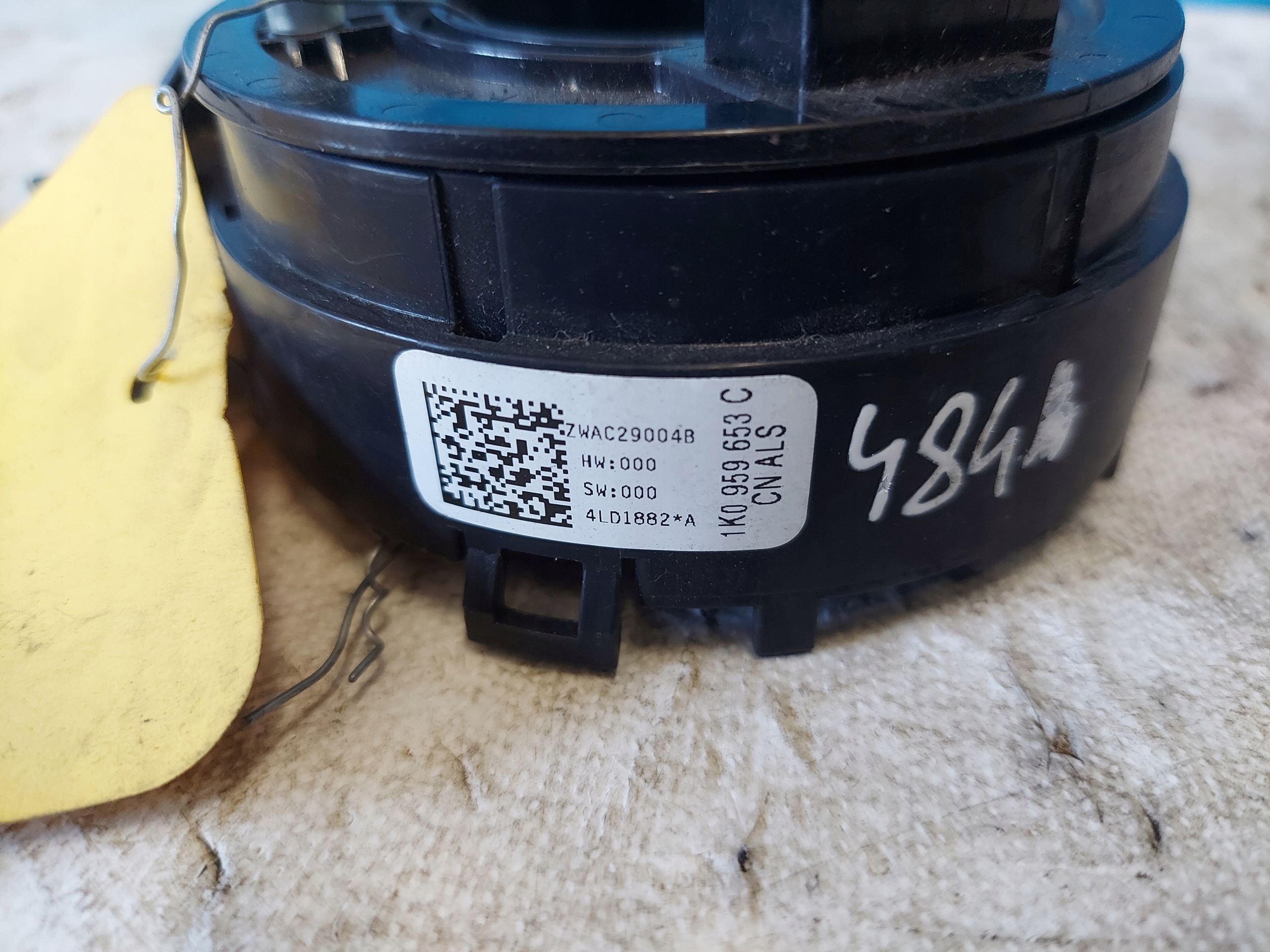 ring airbag VW GOLF V 1k0959653C