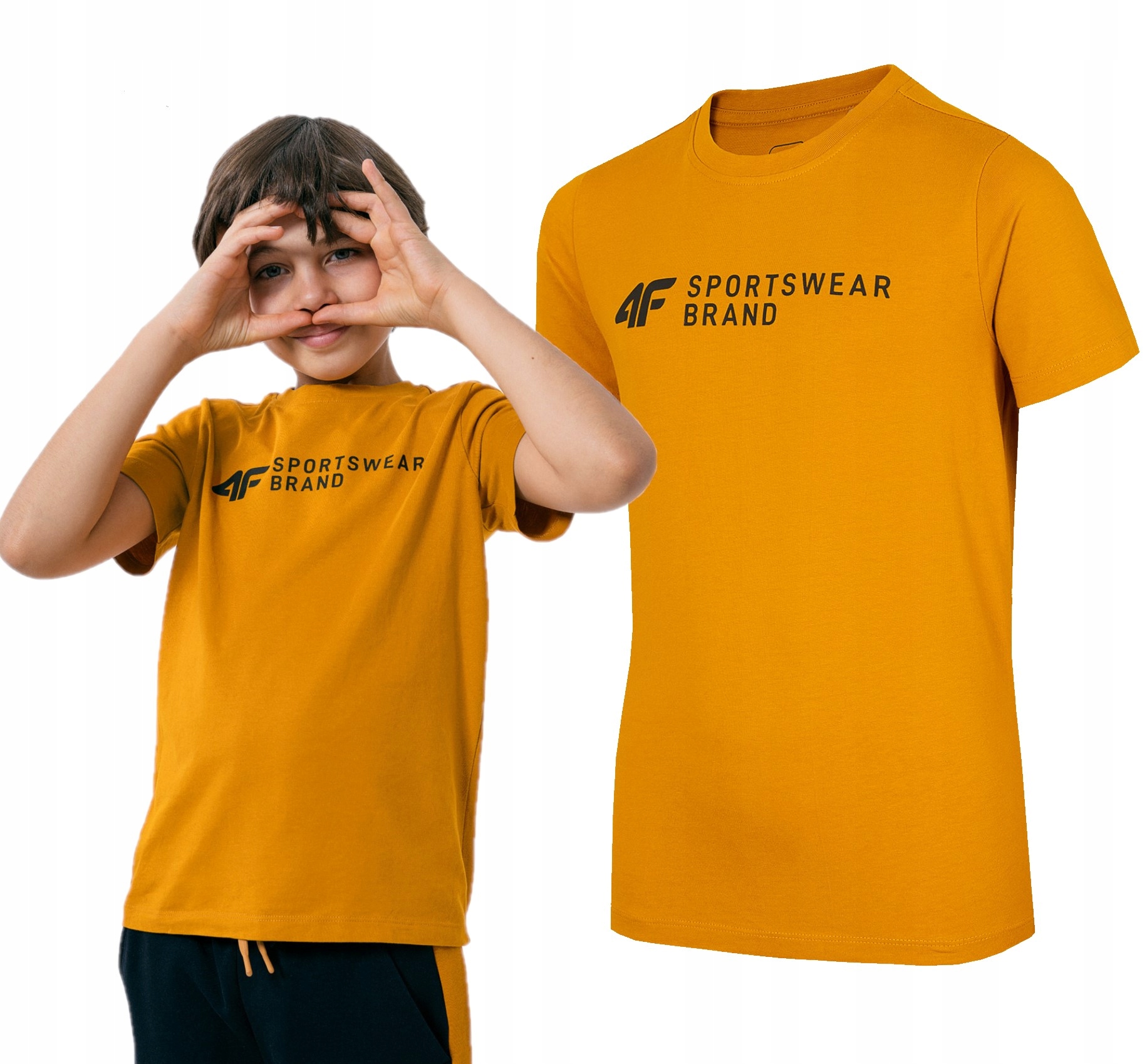 

T-shirt Chłopięcy 4F Koszulka sportowa JTSM003 140