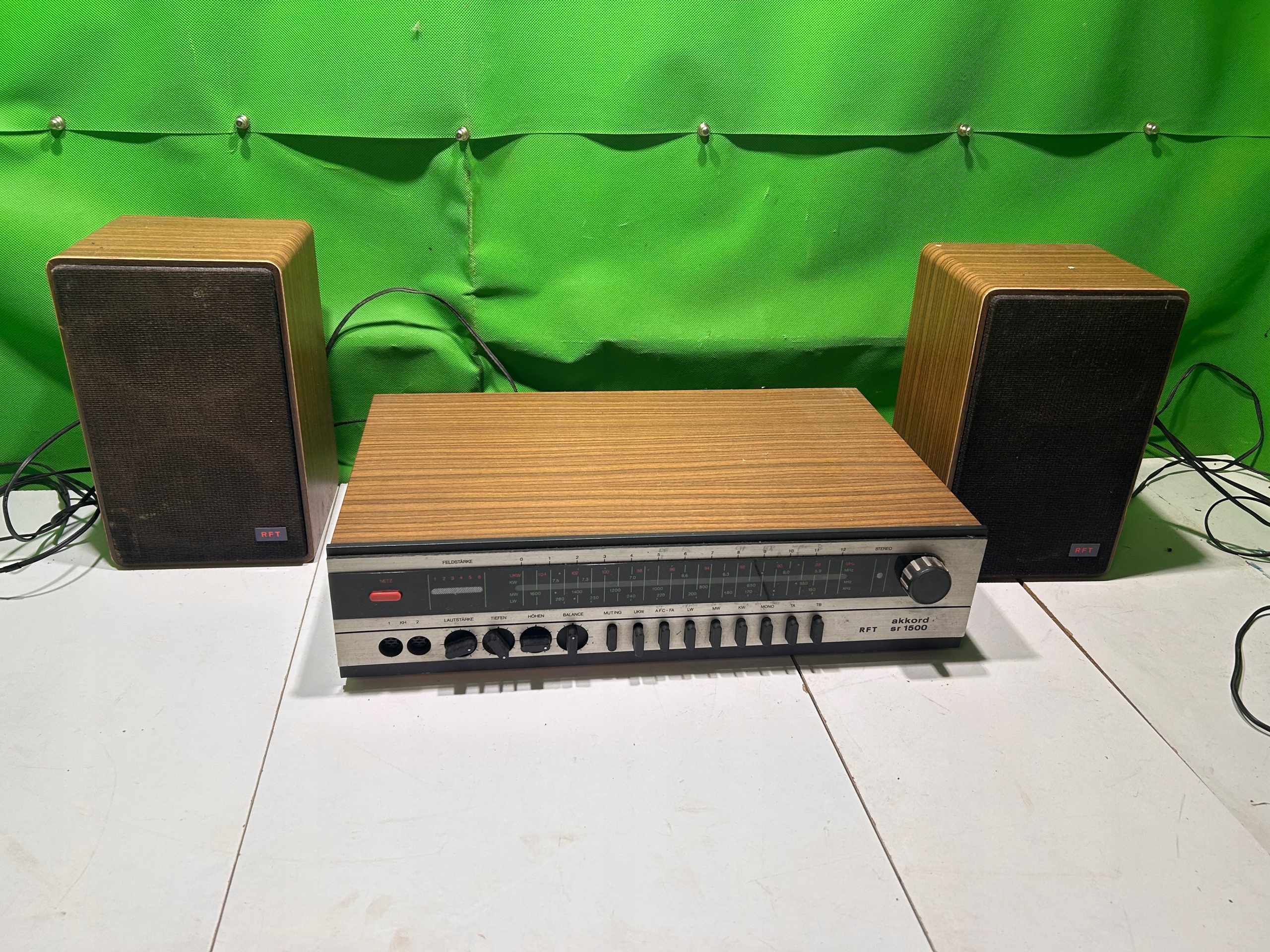 Radio RFT plus głośniki