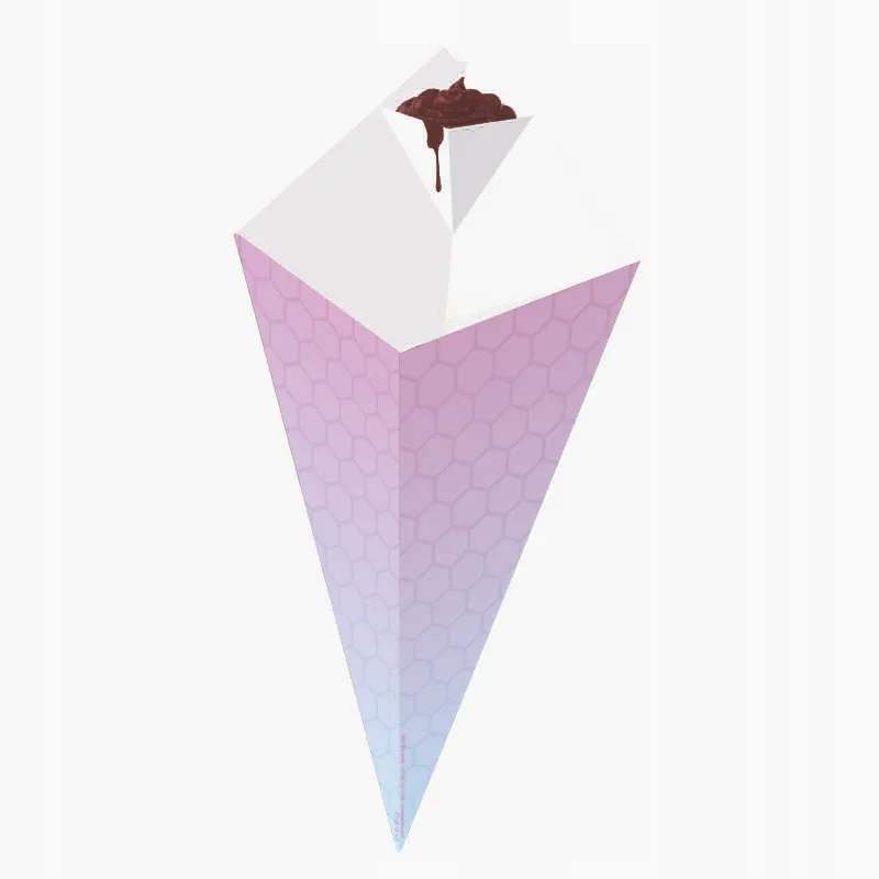 Opakowanie Rożek na Słodkie Frytki OMBRE | Pojemni