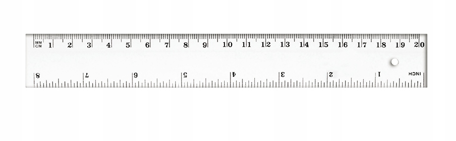 

Linijka 20CM Plastikowa Przezroczysta Szkolna
