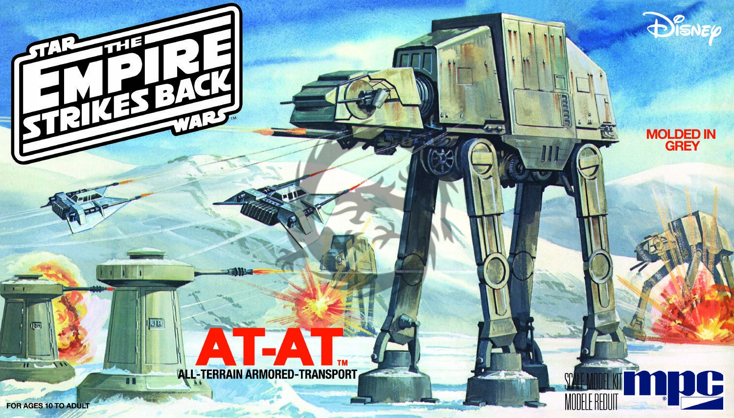 Star Wars Impérium vrací úder At-at All-Terrain Amored-Transport Round2