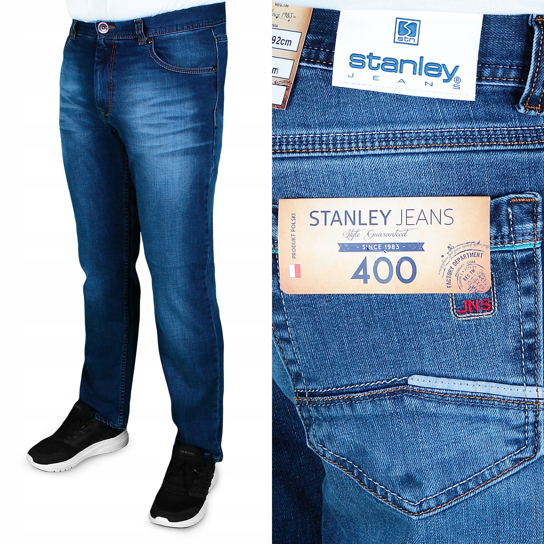 SPODNIE MĘSKIE STANLEY 400/142 W38 L30 W102 cm