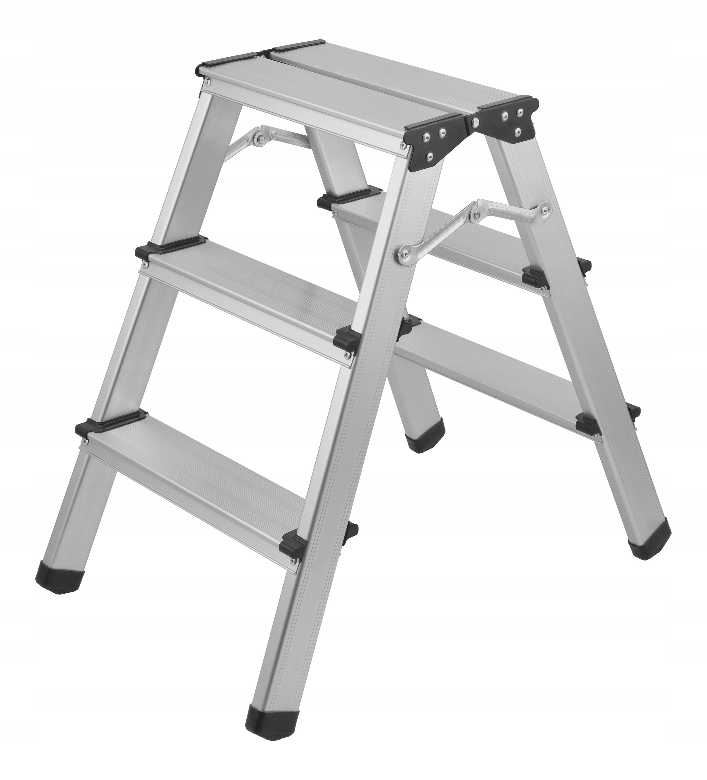 Plošina Žebřík 3-STUPŇOVÝ Domácí 150 kg Domácí Žebřík