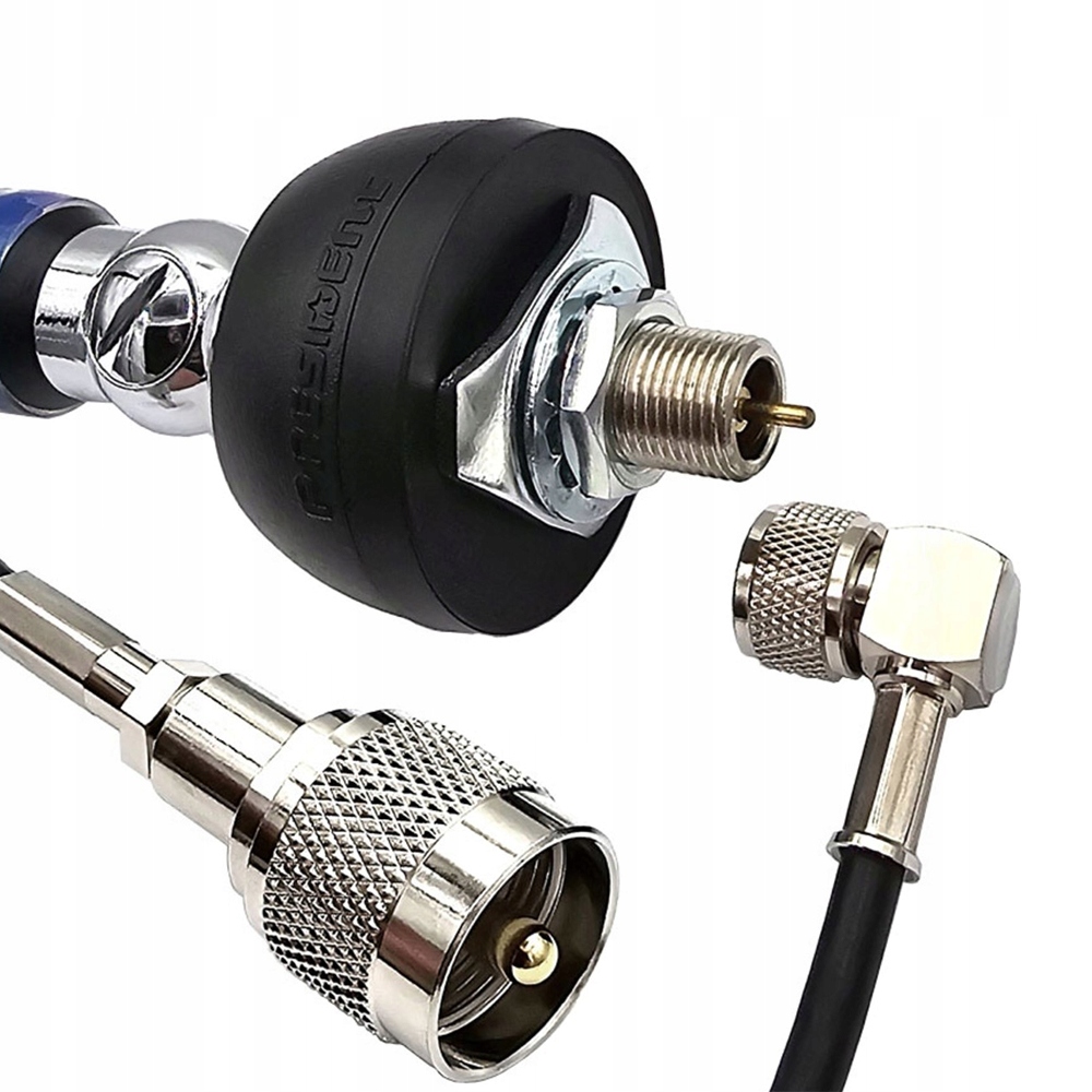 PRESIDENT IOWA S CB ANTENA MONTAŻOWA oryginał 102CM + KABEL + WTYK PL Kod producenta IOWA S