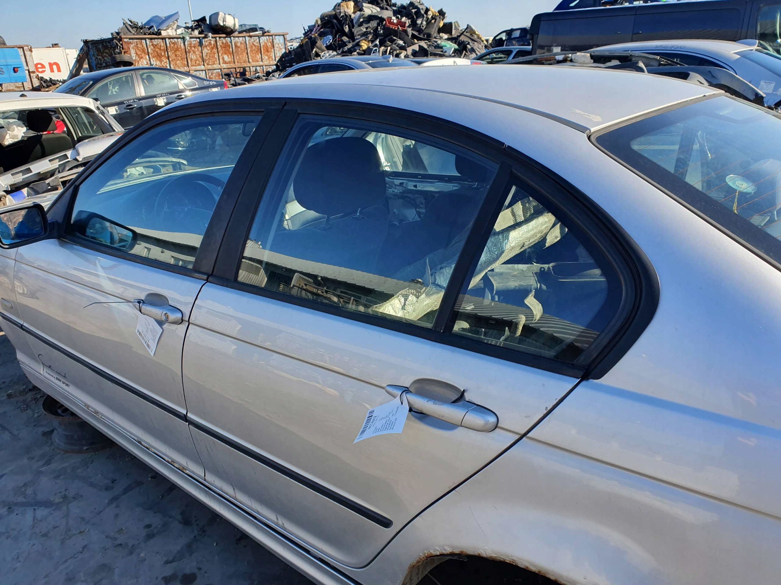 Tür links heck BMW E46
