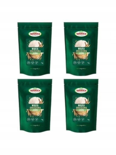 Levně 2x Targroch špaldová mouka světlá, sada 4 kg