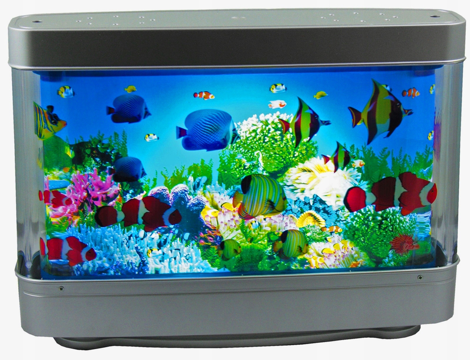 LAMPKA NOCNA AKWARIUM MORSKIE RUCHOMY OBRAZ LED 3D Kod producenta STOŁOWA BIURKOWA ŻYRANDOL KINKIET AQUA