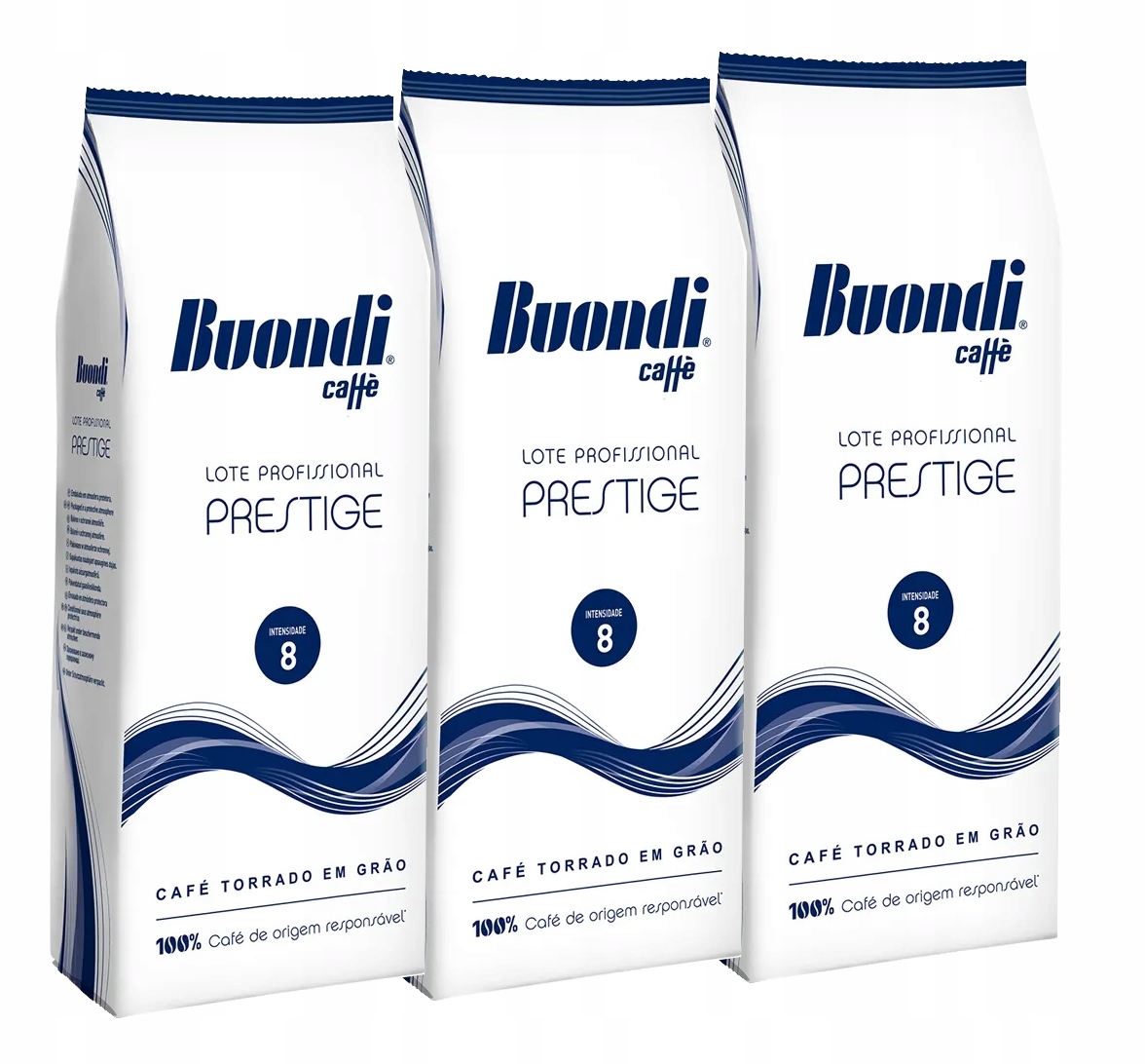 Kawa ziarnista Buondi Prestige 1kg x 3
