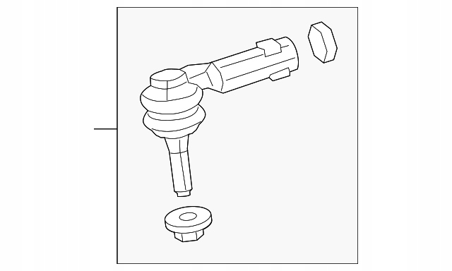 KOŃCÓWKA DRĄŻKA JEEP CHEROKEE 2019-2021