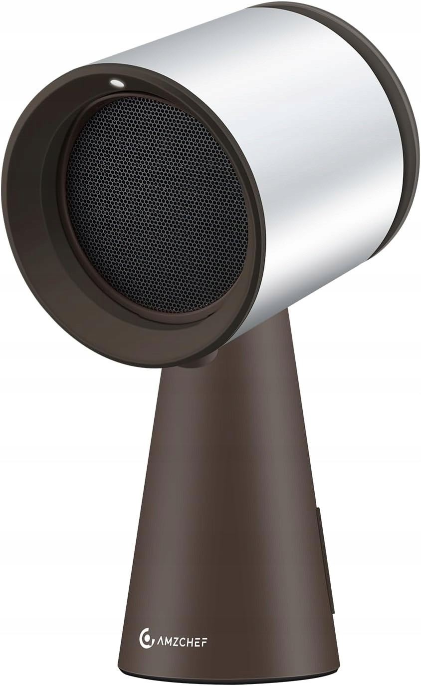 Mobilny Okap Kuchenny Amzchef Przenośny Mini Led Klasa A+ Brązowy