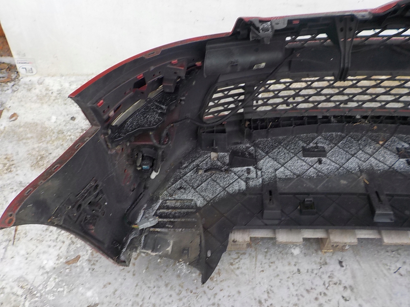 298 CITROEN C4 PICASSO LIFT LED DRL 09-12 bumper front front