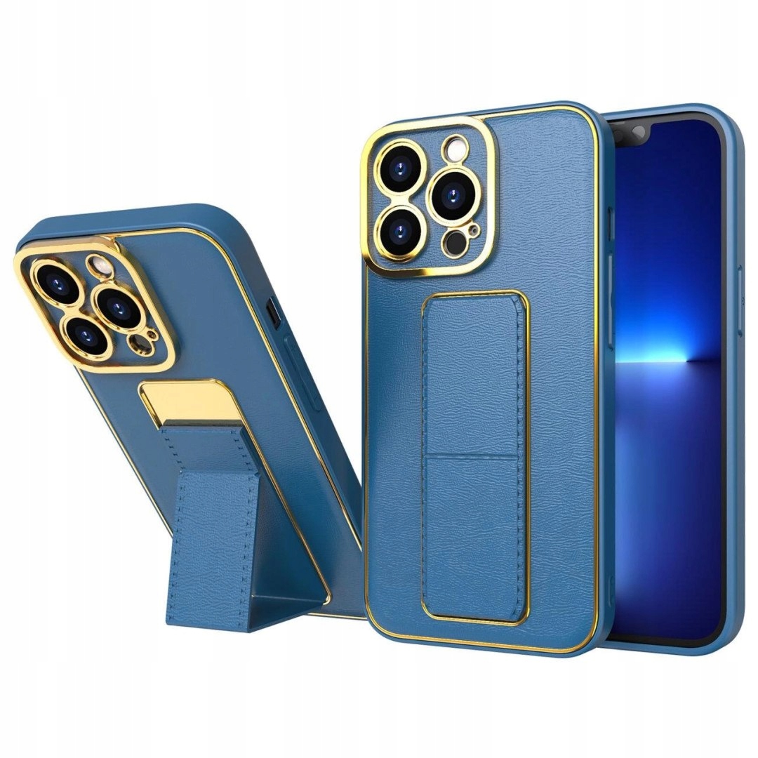 New Kickstand Case etui do do Samsung Galaxy A12 5G z podstawką niebieski