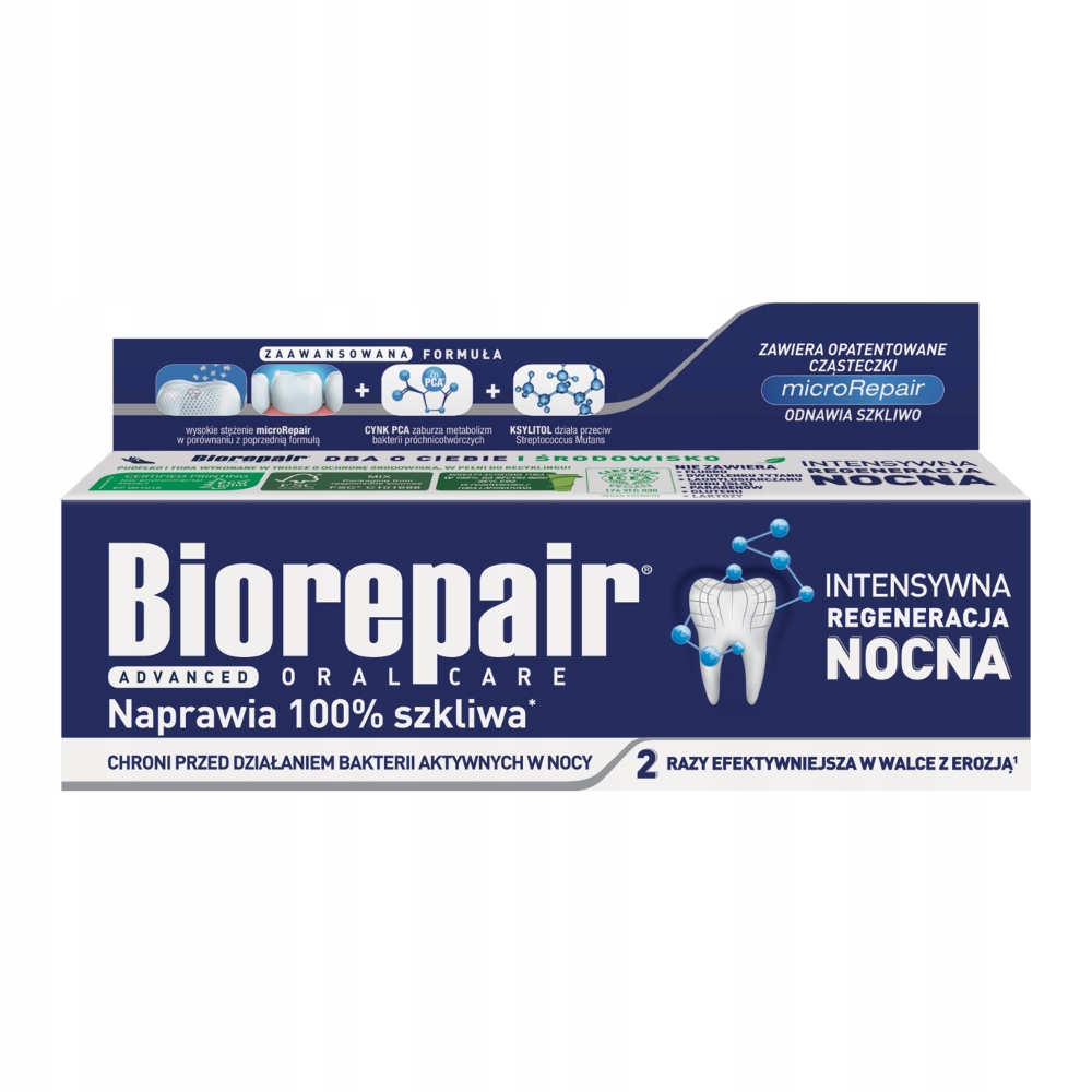 

Biorepair Night profilaktyczna pasta Na Noc 75ml