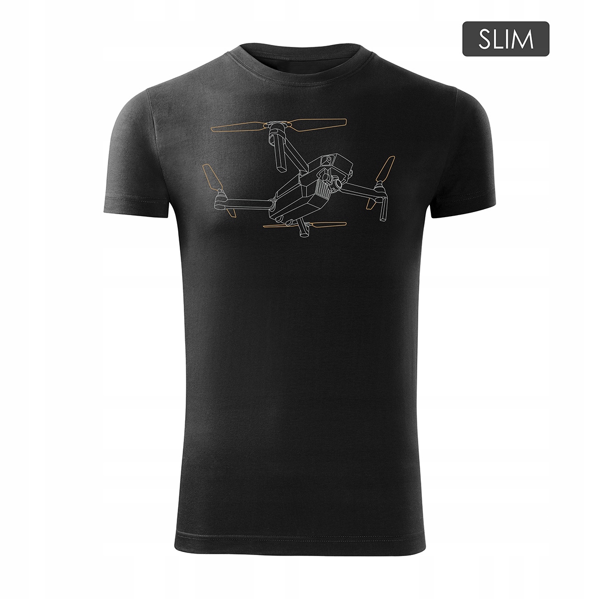 

Koszulka z dronem dron drone quadrocopter Slim