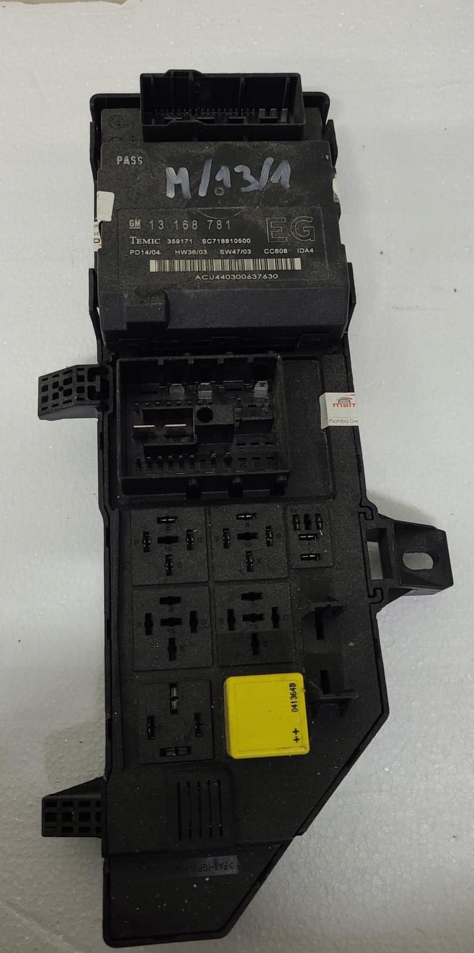 Module fusibles Module BSI OPEL VECTRA 13181984