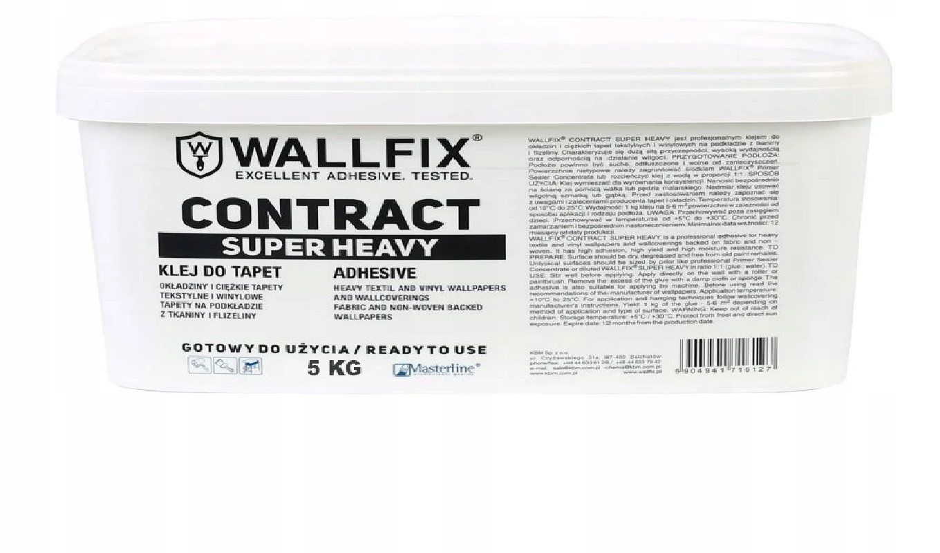 Klej Wallfix Super Heavy 5kg Moc, na którą Możesz Liczyć