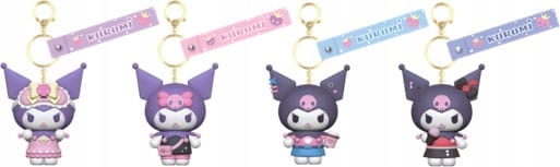 Sanrio Kuromi Cute Outfit Series Přívěsek Na Klíče Kuromi Display (12)