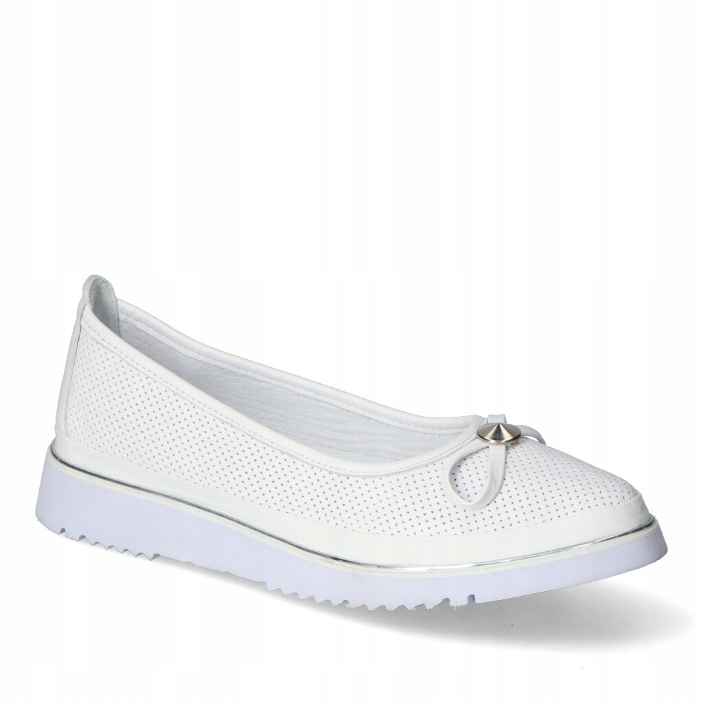 Baleríny Emi Romani 392.2065/05 Bílé lico 37
