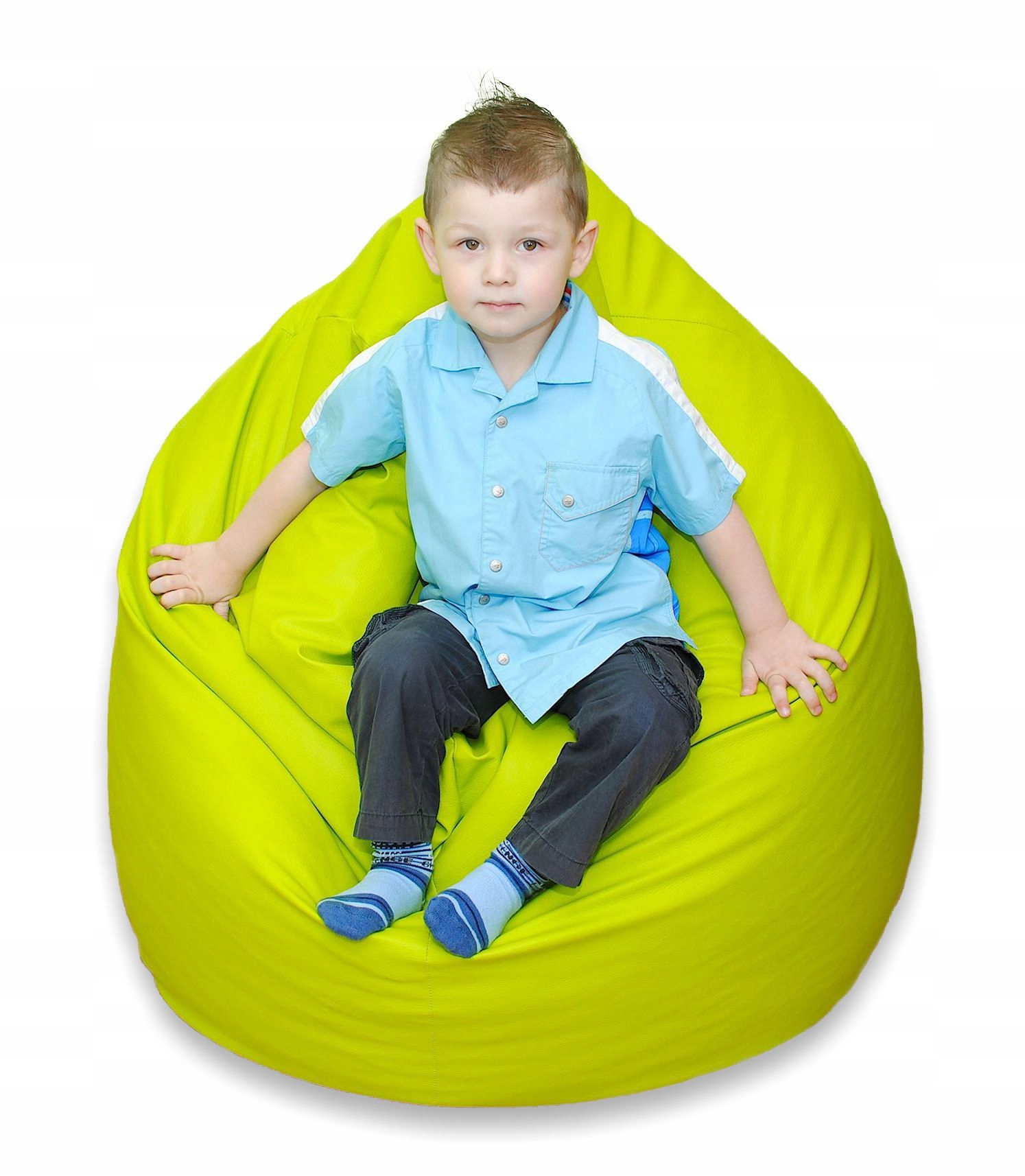 Fotel sako 300L, pufa z wypełnieniem styropianowym Głębokość mebla 80 cm